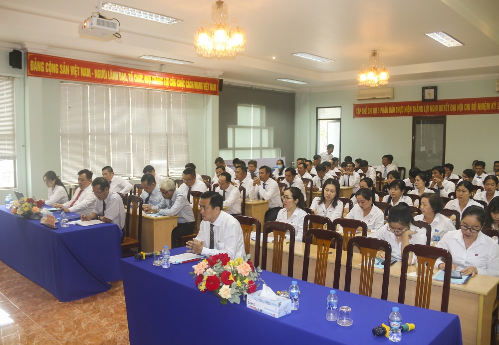 Sơ kết công tác xây dựng Đảng 6 tháng đầu năm 2023