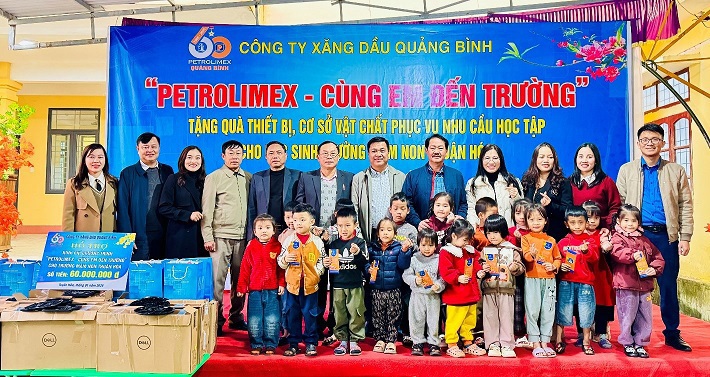 Hoạt động an sinh xã hội chào mừng đại hội Đảng bộ Công ty xăng dầu Quảng Bình lần thứ XI, nhiệm kỳ 2025 - 2030