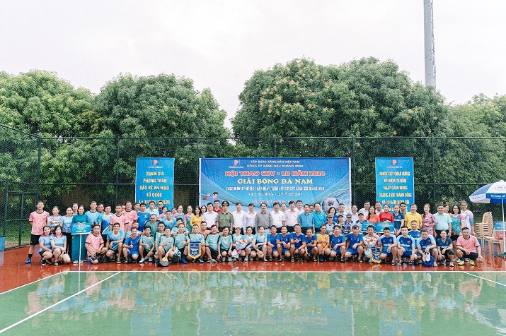 CBCNV-NLD thi đua sôi nổi chuỗi hoạt động kỷ niệm 59 năm ngày thành lập Petrolimex Quảng Bình (17/7/1965 - 17/7/2024)
