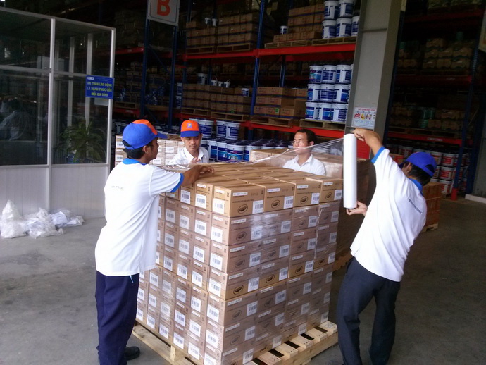 Xuất khẩu sản phẩm Sơn Petrolimex!