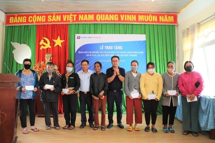 Petrolimex Aviation thành lập Công đoàn bộ phận Chi nhánh tại Liên khương, triển khai hoạt động công tác nữ công và an sinh xã hội tại huyện Đức Trọng, tỉnh Lâm Đồng