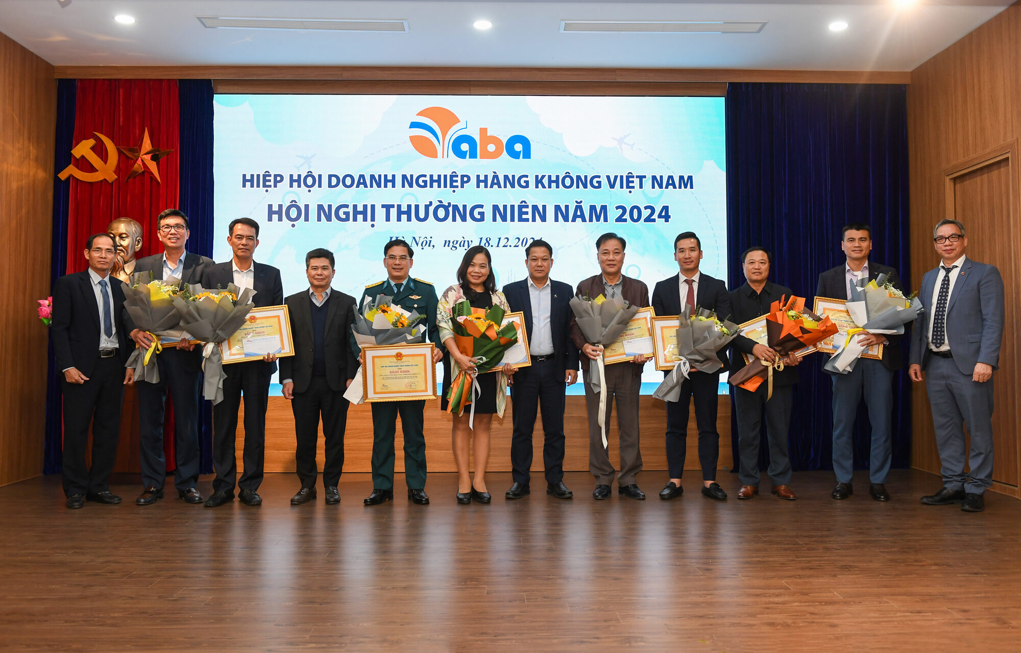 Petrolimex Aviation Honored with a Certificate of Merit from the Vietnam Aviation Business Association in 2024