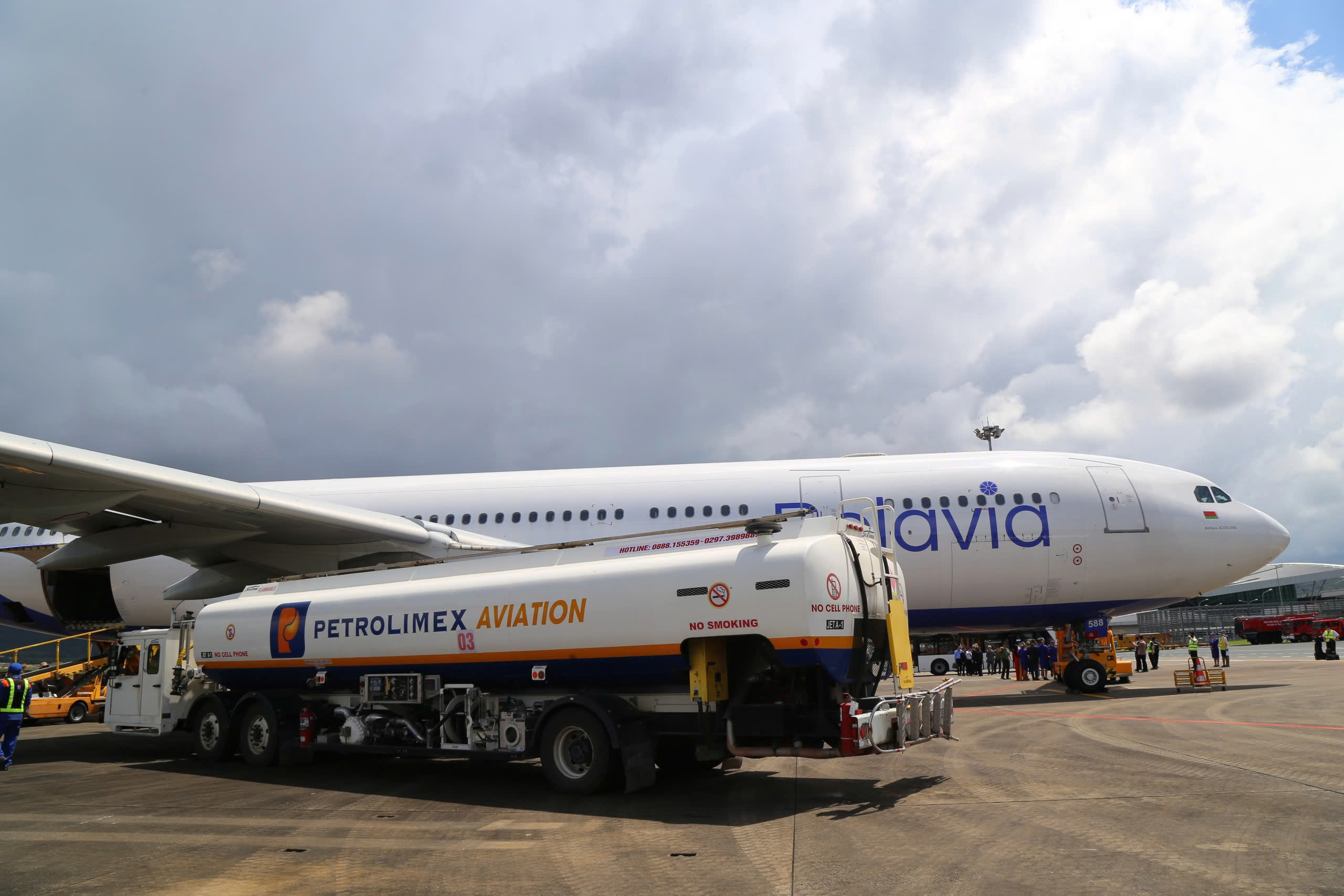 Kết nối lịch sử Belarus – Việt Nam: Petrolimex Aviation khởi động tra nạp các chuyến bay của Hãng hàng không Belavia tại Phú Quốc