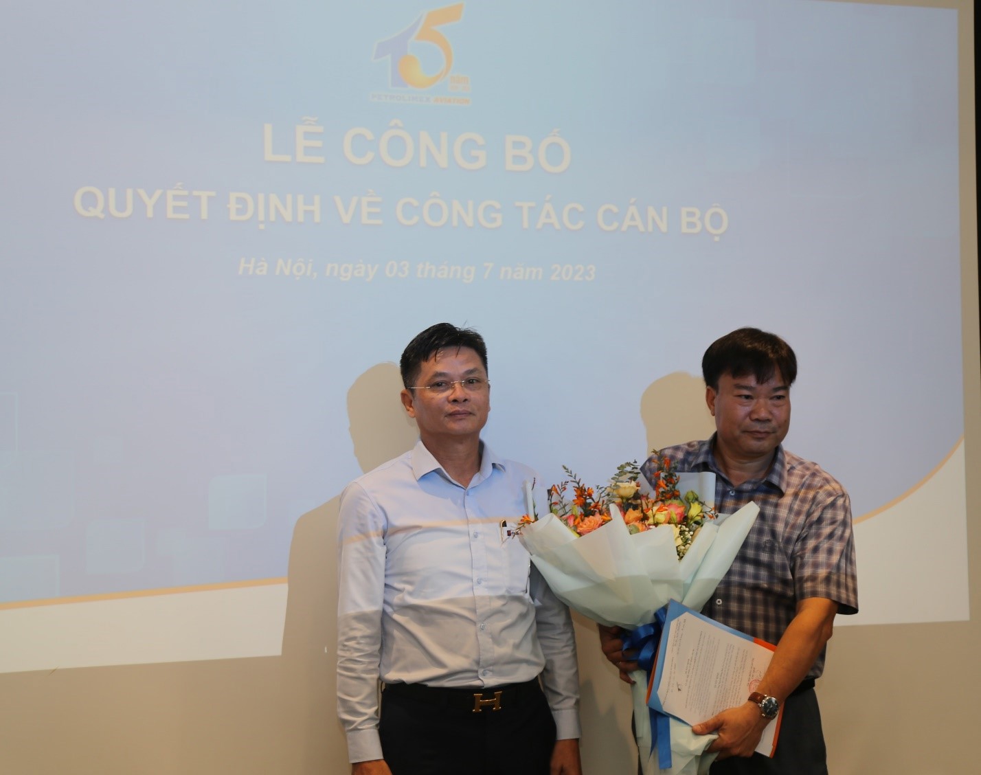 Petrolimex Aviation công bố quyết định về công tác cán bộ