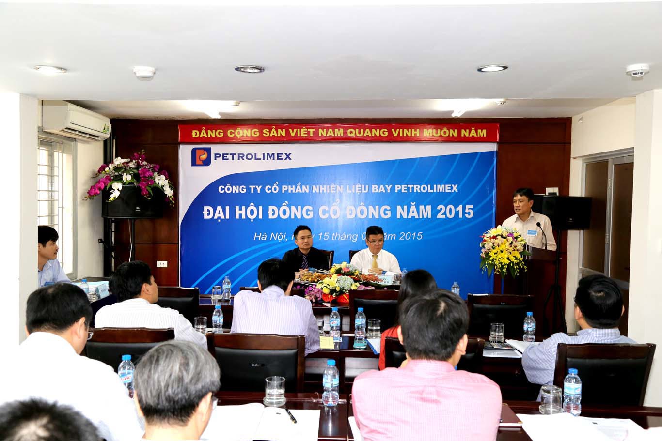 Đại hội đồng cổ đông năm 2015 Petrolimex Aviation