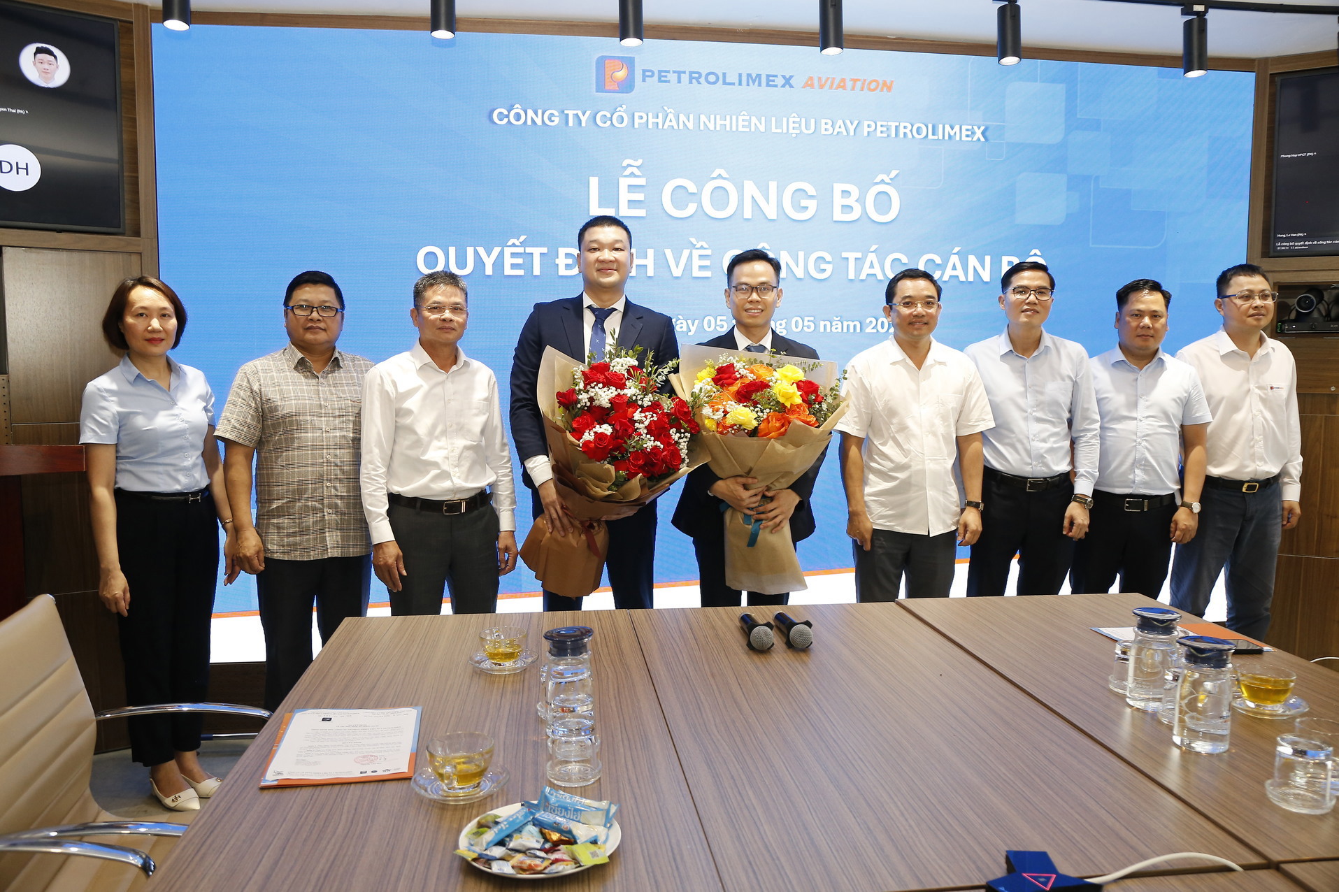 Petrolimex Aviation bổ nhiệm Trưởng phòng Nhân sự và Trưởng phòng Kỹ thuật Công ty