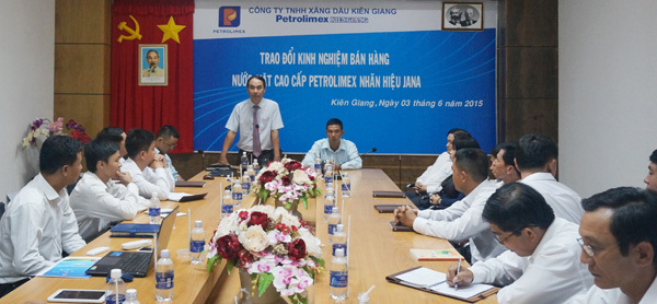Petrolimex Kiên Giang và PG Invest trao đổi kinh nghiệm kinh doanh Nước giặt JANA