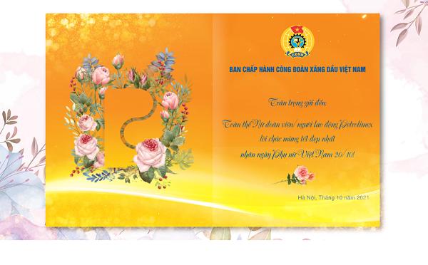 Chúc mừng Ngày Phụ nữ Việt Nam 20/10