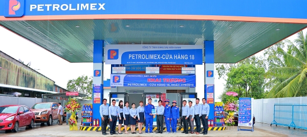Khai trương Petrolimex-Cửa hàng 18