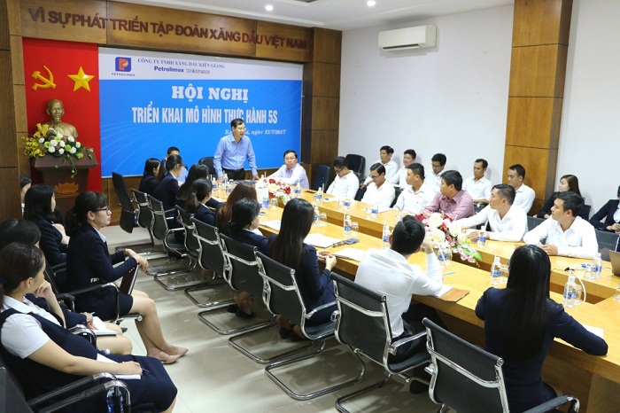 Petrolimex Kiên Giang tập huấn triển khai mô hình 5S