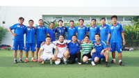Thi đấu giao hữu bóng đá với doanh nghiệp cùng ngành