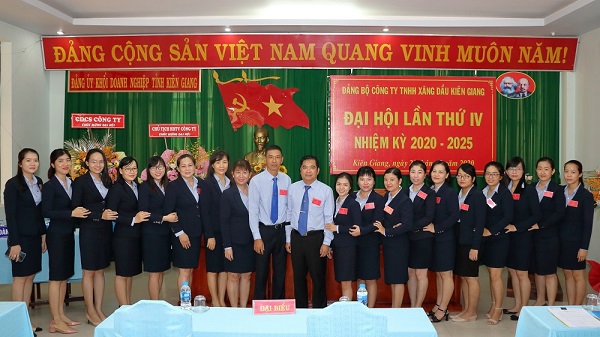Đảng bộ Công ty TNHH Xăng dầu Kiên Giang: Đại hội lần thứ IV, nhiệm kỳ 2020 - 2025