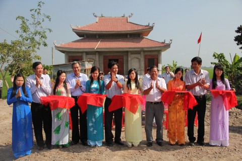 Lễ khánh thành cầu dân sinh và trao trường học tại tỉnh Kiên Giang
