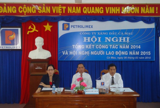 Tổng kết công tác năm 2014 và Hội nghị người lao động năm 2015