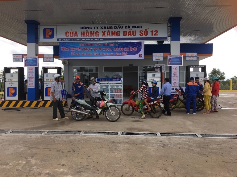 Khai trương CHXD Số 12 tại Đầm Dơi