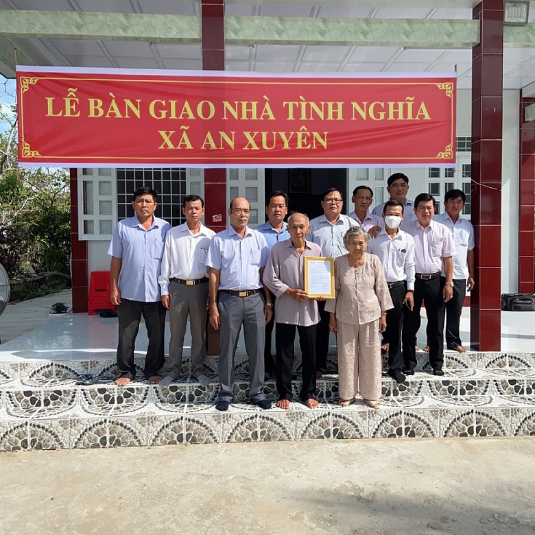 Petrolimex Cà Mau hỗ trợ xây 2 nhà tình nghĩa tại xã An Xuyên