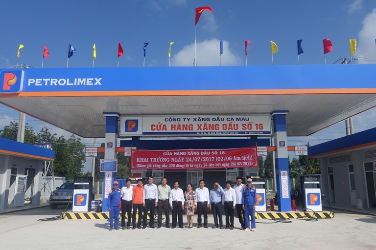 Khai trương CHXD số 16 tại Năm Căn