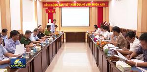 Đoàn công tác của Ban Chỉ đạo 389 quốc gia khảo sát tại Kho ngoại quan xăng dầu Vân Phong