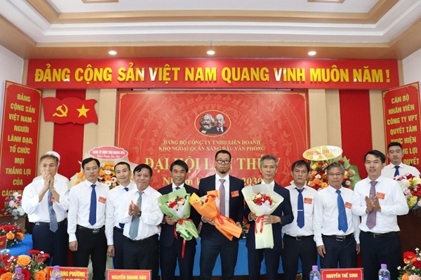 ĐẠI HỘI ĐẢNG BỘ CÔNG TY TNHH LIÊN DOANH KHO NGOẠI QUAN XĂNG DẦU VÂN PHONG LẦN THỨ V, NHIỆM KỲ 2025 - 2030