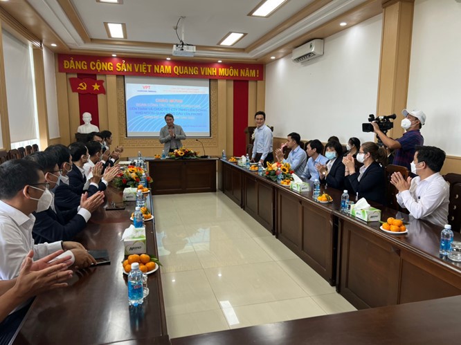 Lãnh đạo Tỉnh ủy Khánh Hòa thăm và chúc Tết tại Công ty TNHH Liên doanh Kho Ngoại quan Xăng dầu Vân Phong (Công ty VPT) nhân dịp năm mới Xuân Nhâm Dần 2022