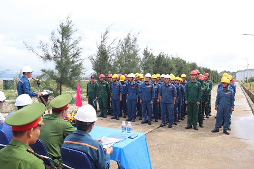 Hội thi nghiệp vụ chữa cháy chào mừng ngày toàn dân phòng cháy chữa cháy