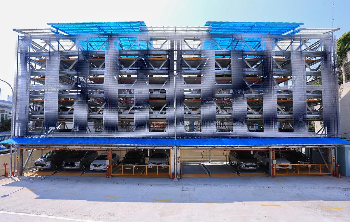 PNT cung cấp và thi công hệ thống bãi đỗ xe tự động tại Đà Nẵng