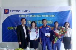 Biểu dương Petrolimex - CHXD 89 đơn vị dẫn đầu thi đua tháng 11/2019