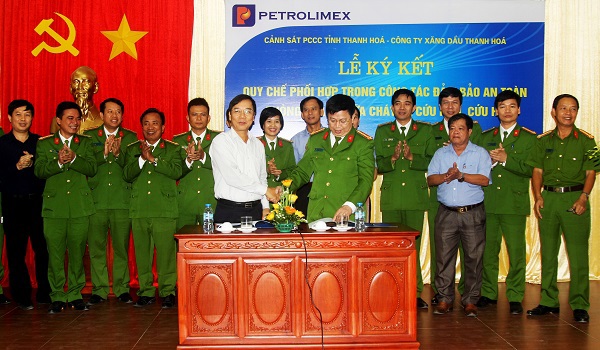 Lễ ký kết Quy chế phối hợp công tác PCCC
