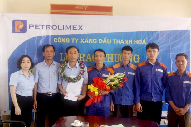 Biểu dương CHXD Nghi Sơn đơn vị dẫn đầu thi đua tháng 6/2019