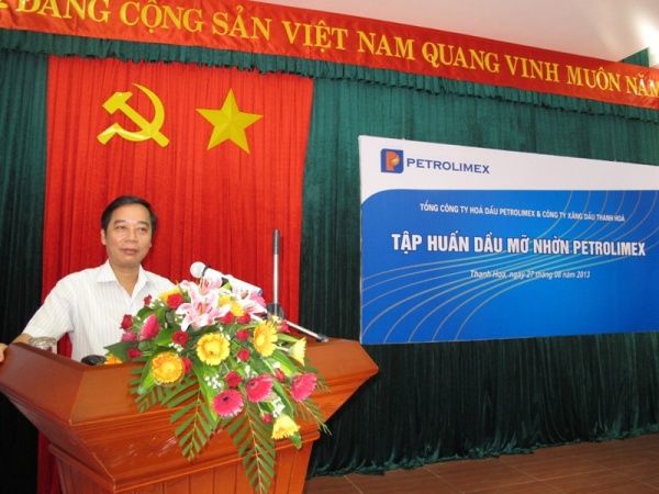 Đẩy mạnh kinh doanh dầu nhờn Petrolimex (loại lon, hộp) tại Thanh Hóa