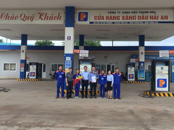 Biểu dương CHXD Hải An đơn vị dẫn đầu thi đua tháng 10/2018