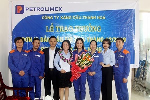 Biểu dương PETROLIMEX - Cửa Hàng 08 đơn vị dẫn đầu thi đua khối CHXD