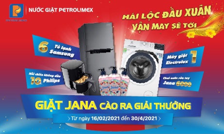 Thông báo sử dụng Maquette cho chương trình Giặt Jana cào ra giải thưởng