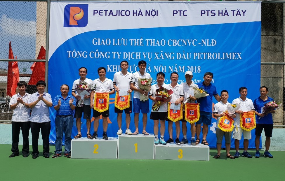 Chương trình giao lưu thể thao CBCNV-NLĐ  Tổng công ty Dịch vụ Xăng dầu Petrolimex - Khu vực Hà Nội Năm 2018
