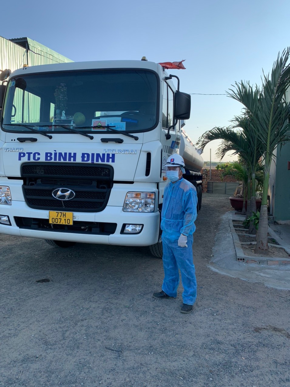 PTC Bình Định - Những chuyến hàng trong tâm dịch COVID-19
