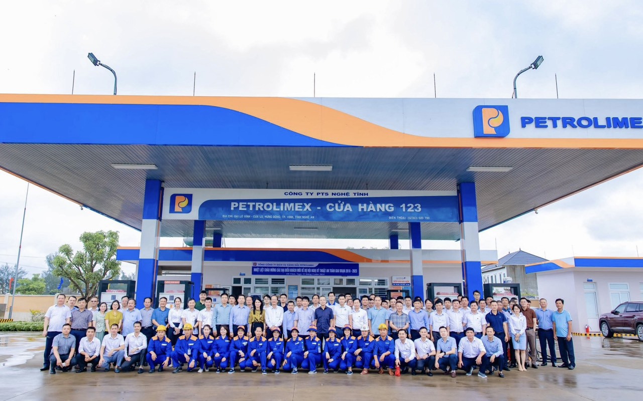 PTC tổ chức thực tập phương án PCCC tại Petrolimex - Cửa hàng 123 trực thuộc PTS Nghệ Tĩnh