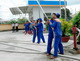 Diễn tập PCCC & CNCH tại Kho Xăng dầu Trà Vinh