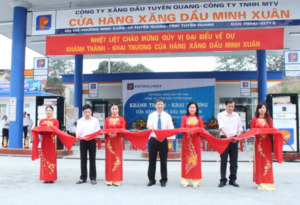 Khai trương CHXD Minh Xuân (Tuyên Quang)