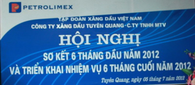Sơ kết 6 tháng đầu năm 2012