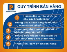 Quy trình bán hàng 5 bước tại CHXD Petrolimex