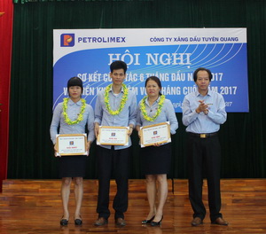 Petrolimex Tuyên Quang tổ chức Hội nghị Sơ kết 6 tháng đầu năm 2017