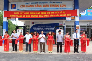 Petrolimex Tuyên Quang khai trương CHXD Trung Sơn