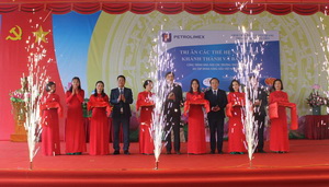 Khánh thành và bàn giao Công trình nhà mái che trường THCS Nông Tiến do Petrolimex tài trợ