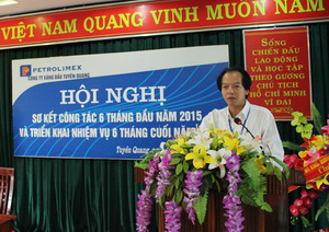 Sơ kết 6 tháng đầu năm 2015