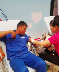 Hiến máu nhân đạo vì nhân dân