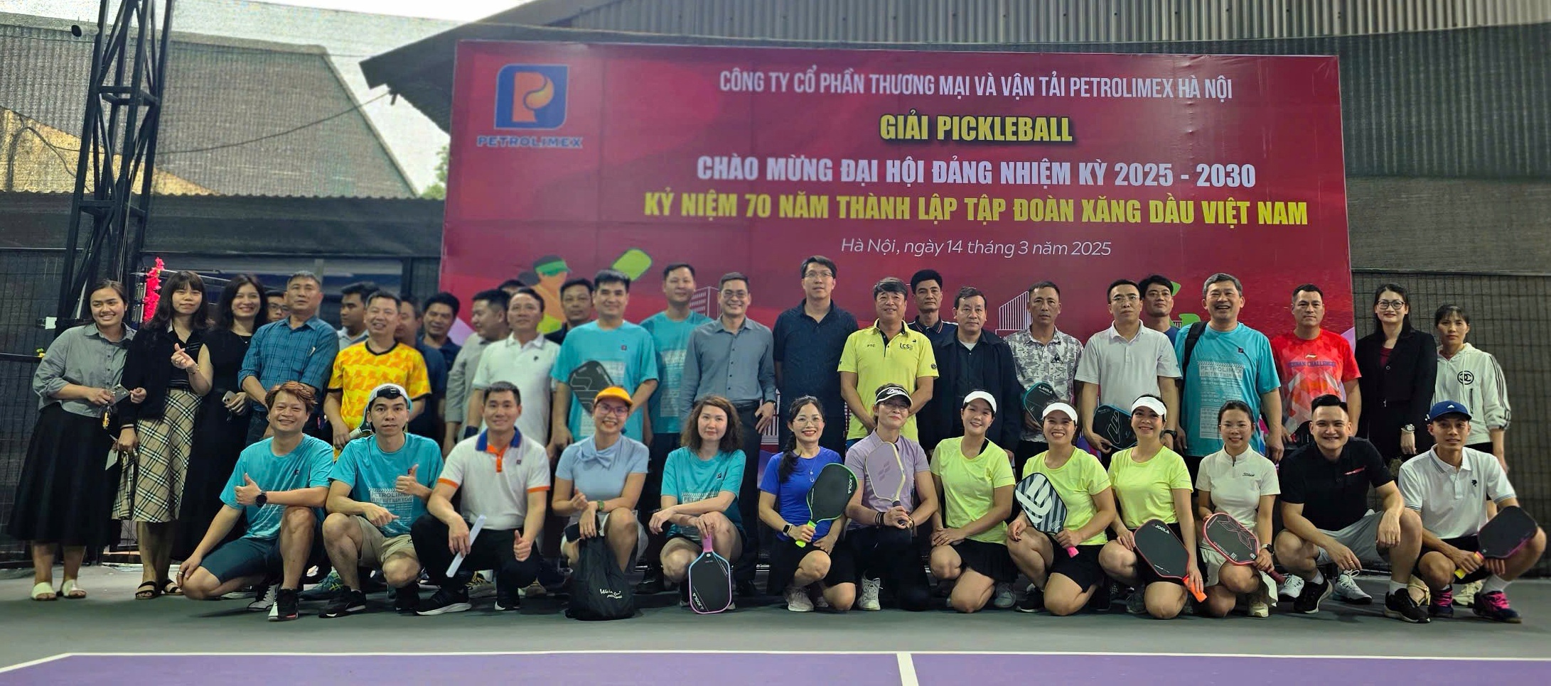 Petajico Hà Nội tổ chức Giải thi đấu Pickleball chào mừng các sự kiện trọng đại nhân tháng Thanh niên