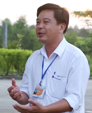 Anh Nguyễn Trường San tự tin nơi “chiến trường”
