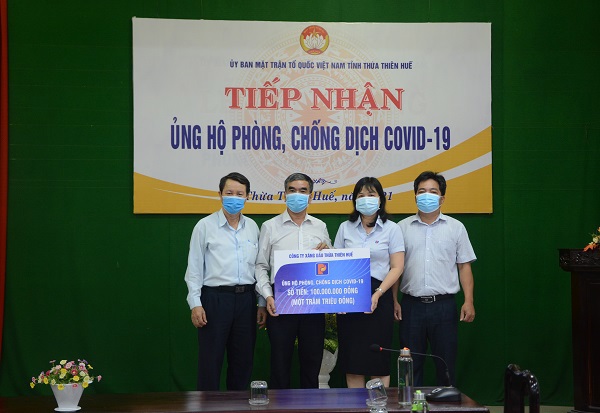 Ủng hộ công tác phòng, chống dịch Covid - 19