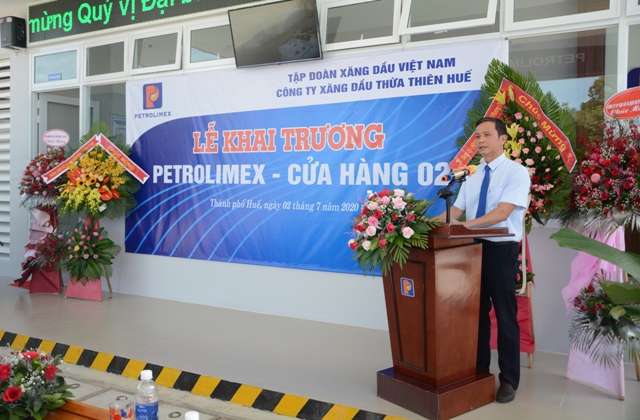 Khai trương Petrolimex – Cửa hàng 02 tại trung tâm thành phố Huế