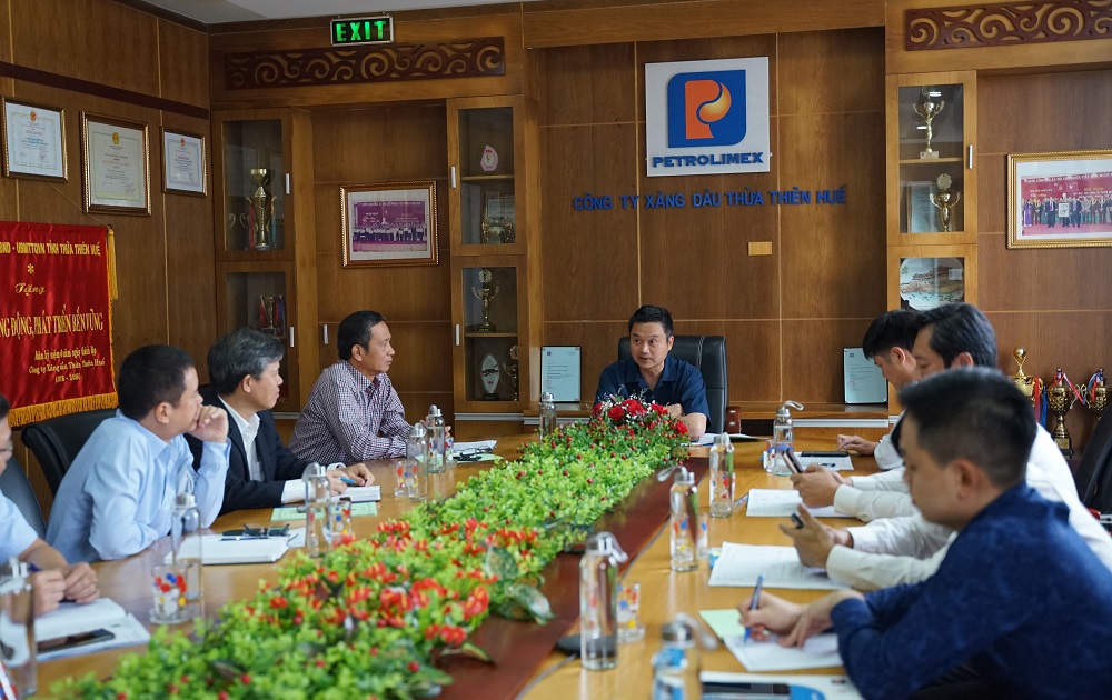 Bí thư Đảng ủy, Chủ tịch HĐQT Petrolimex thăm và làm việc tại Petrolimex Thừa Thiên Huế